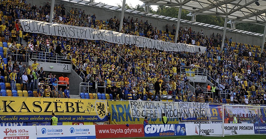 Arka Gdynia - Ruch Radzionków 1:3