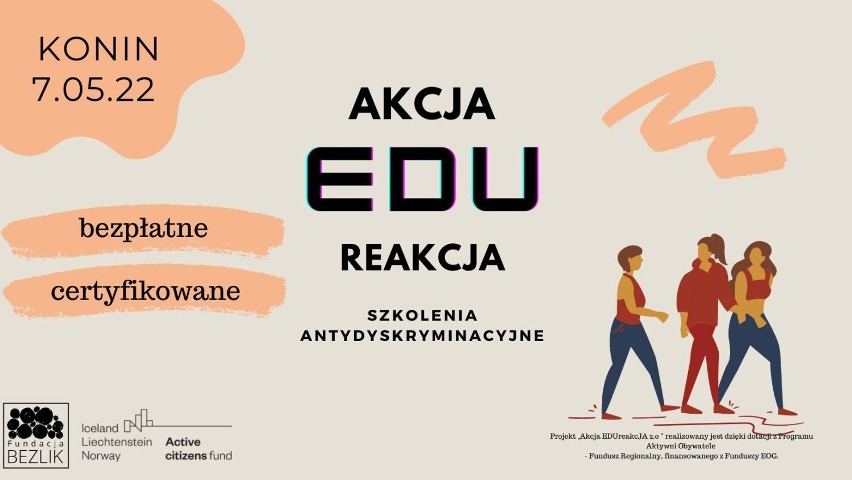  Akcja EDU reakcJA 2.0 odwiedza Konin!               