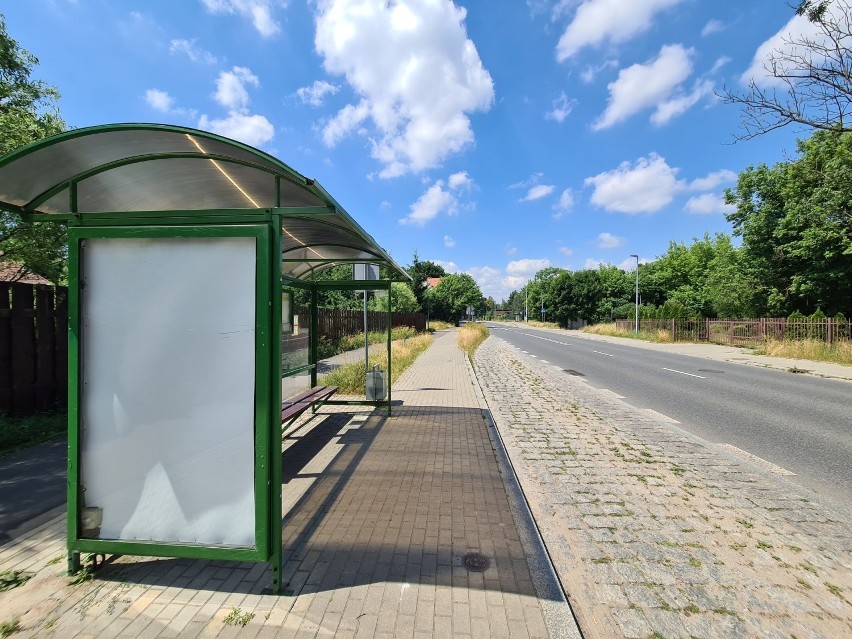 Przystanek autobusowy na Rudaku