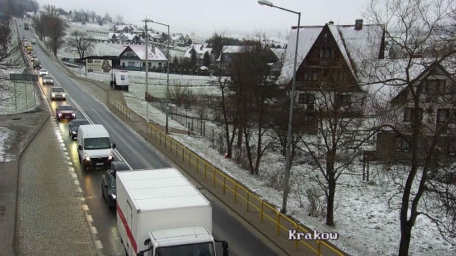 Tak we wtorek (13 kwietnia) o poranku wygląda sytuacja na drogach w Małopolsce.


Trasa S7, kierunek Kraków