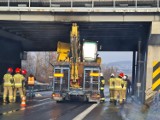 Uszkodzony wiadukt nad drogą nr 86 w Będzinie. GDDKiA rozpoczyna naprawę