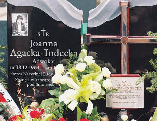 Na cmentarzu przy ul. Ogrodowej uczczono pamięć mecenas...