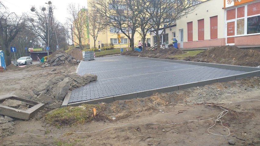 Trwa remont układu drogowego osiedla Skłodowskiej w Chełmnie