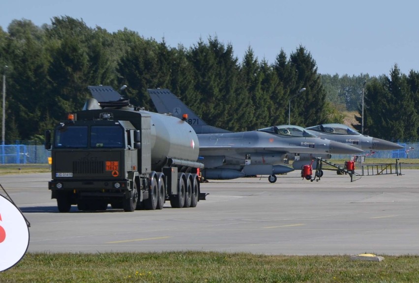 Holenderskie F-16 z Malborka "przechwyciły" rosyjski samolot