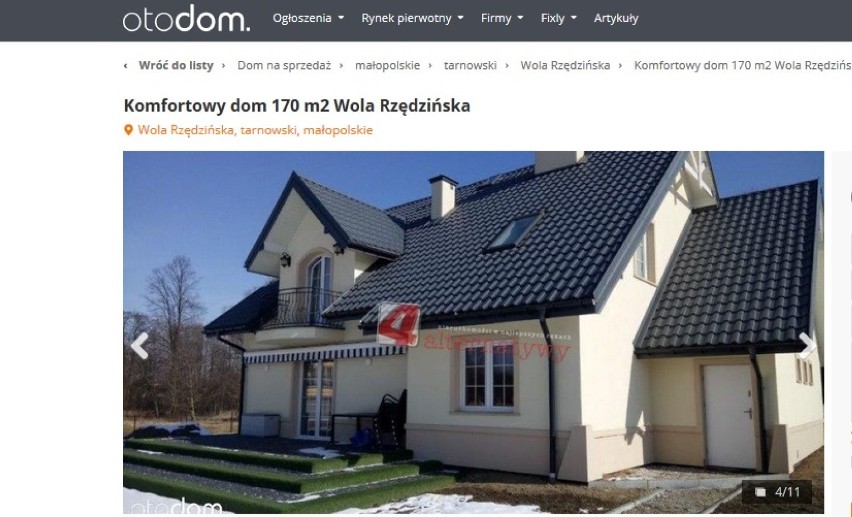 Komfortowy dom w Woli Rzędzińskiej -
1 000 000...