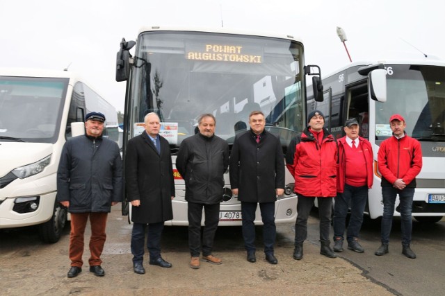 W powiecie augustowskim rośnie liczba korzystających z przewozów autobusowych