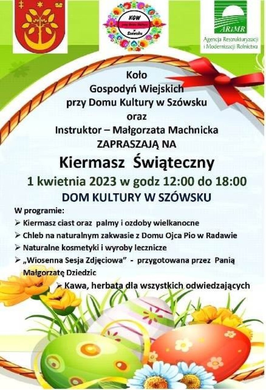 Zobacz, jakie imprezy odbędą się w weekend w Jarosławiu i okolicy [31.03 - 2.04.2023]
