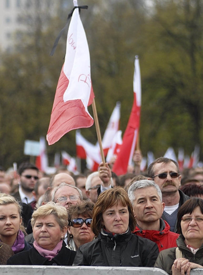 Uroczystości żałobne w Warszawie