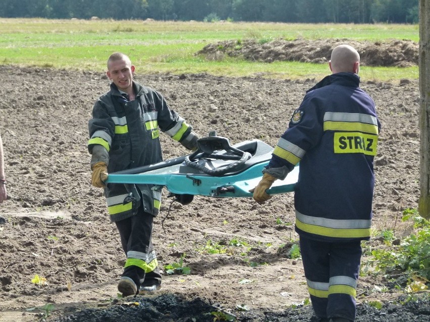 Wypadek w Podlesiu. Zderzenie czołowe dwóch tirów. Droga 483...