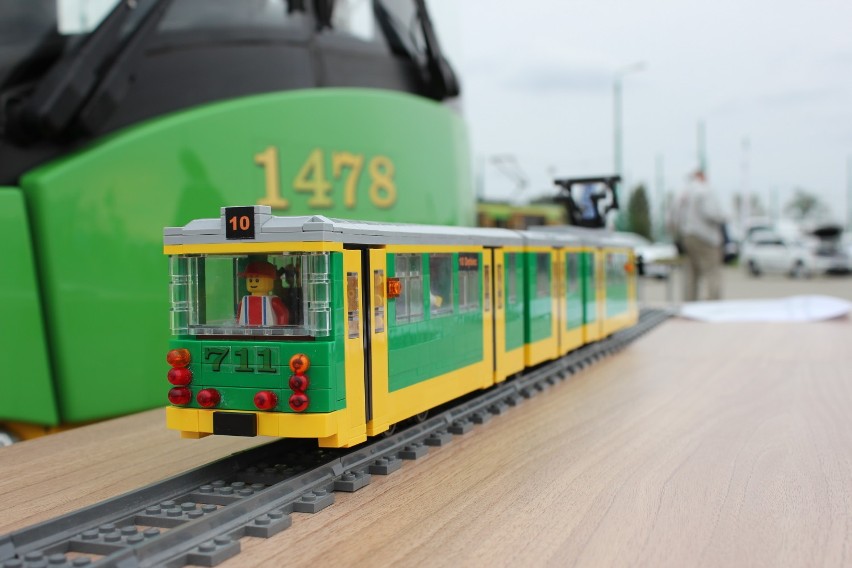 Tramwaj MPK Poznań z klocków Lego [ZDJĘCIA]