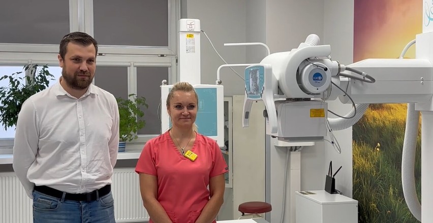 Nowa pracownia RTG w Wieluńskim szpitalu już działa, a w niej aparat za pół mln zł