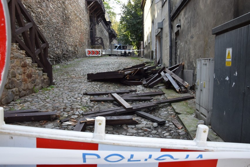 Miejsce tragedii zostało zabezpieczone. Trasa spacerowa po...