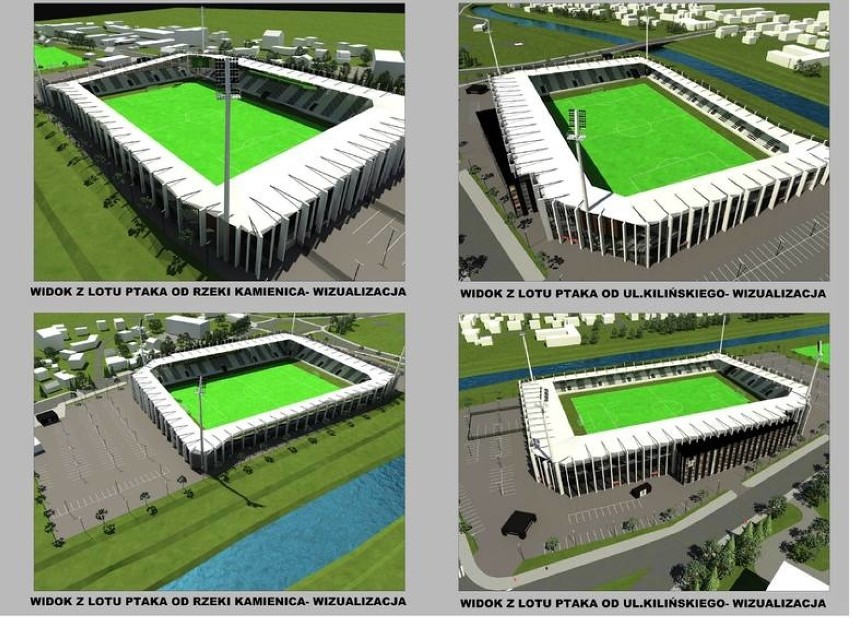 Nowy Sącz. Nowy stadion Sandecji ma pomieścić 8200 kibiców