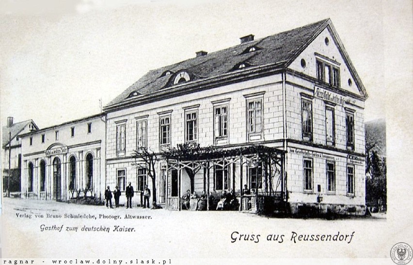Lata 1898-1902 
Dawny budynek Gospody