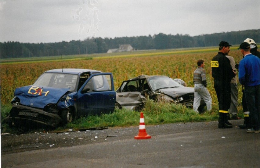 Tragiczny wypadek na skrzyżowaniu w Jełowej. Rok 2001.