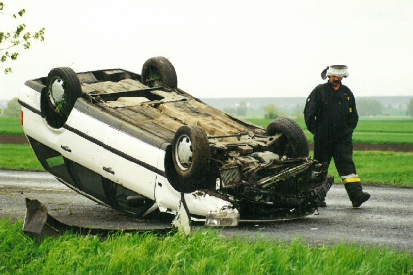 Wypadek w Zimnicach Małych w 2001 roku.