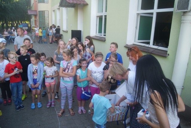 Wiele ciekawych atrakcji czekało na dzieci podczas festynu w Zbrudzewie.