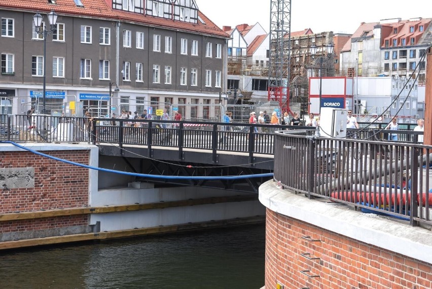 Gdańsk. Zamknięty ruch pieszy na Moście Stągiewnym w godzinach porannych. Jak długo to potrwa?