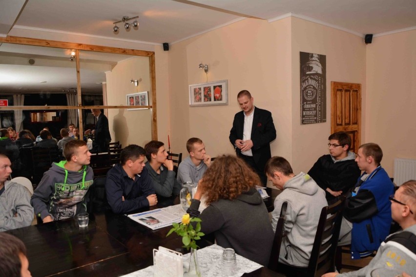 Kandydat na burmistrza Skarszew Jacek Pauli chce współpracować z młodzieżą. ZOBACZ ZDJĘCIA