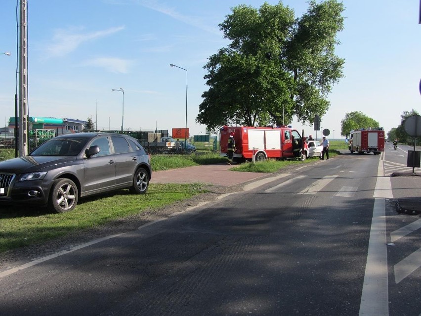 Grodzisk. Kolizja na Zielonogórskiej [FOTO]