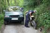 Wypadek motocyklisty w Wieńcu koło Mogilna [ZDJĘCIE]