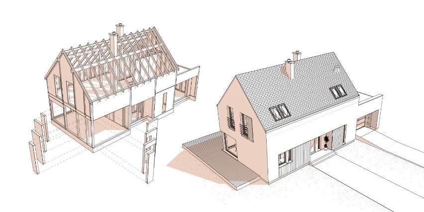 Firma Wood Core House z Jaworzna wyróżniona w prestiżowym konkursie. Tworzy wielokondygnacyjne budynki w drewnianej konstrukcji szkieletowej