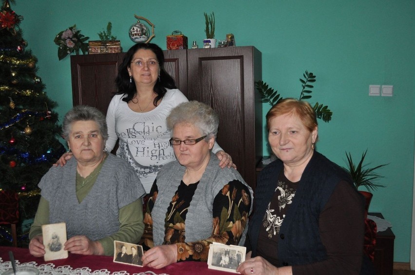 Aurelia, Ksaweryna, Irena i Janina - siostrzenice Edwarda...