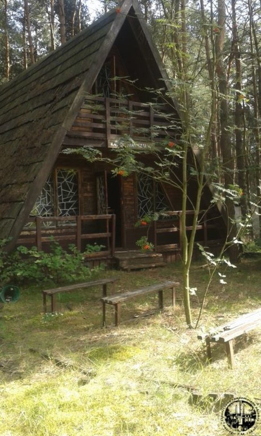 Zrujnowany ośrodek wypoczynkowy w lasach pod Tomaszowem Mazowieckim [ZDJĘCIA]