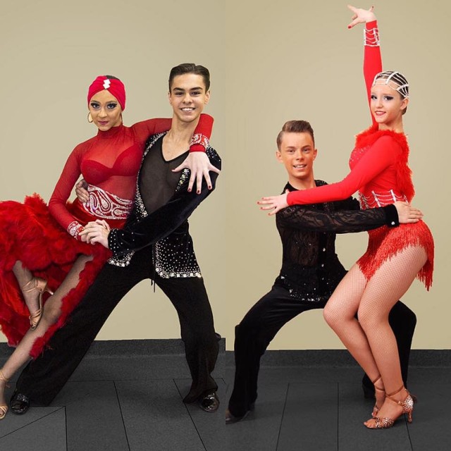Studio Tańca Dance Flow: Fabian Panek & Laura Piskorska oraz  Mikołaj Dykta & Klaudia Majchrzak
