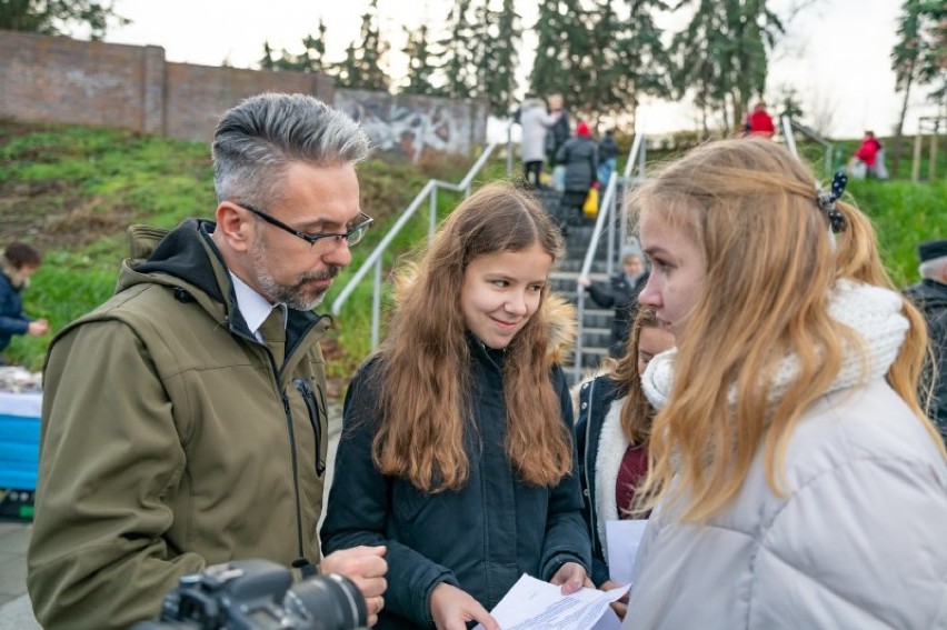 Sonda uliczna o ekologii na targowisku [ZDJĘCIA]