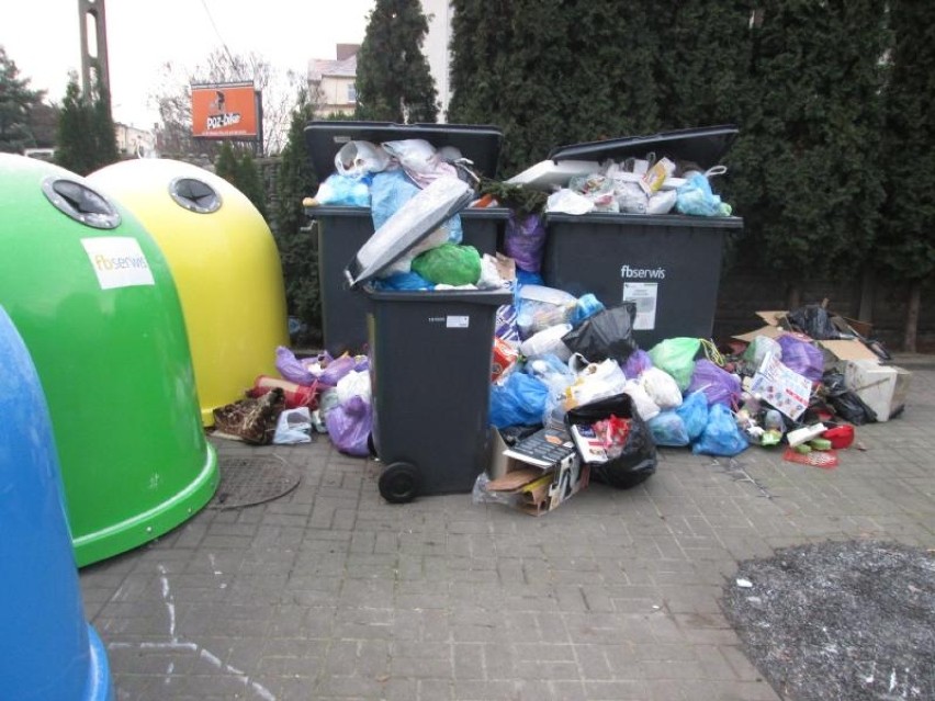 Poznań tonie w śmieciach