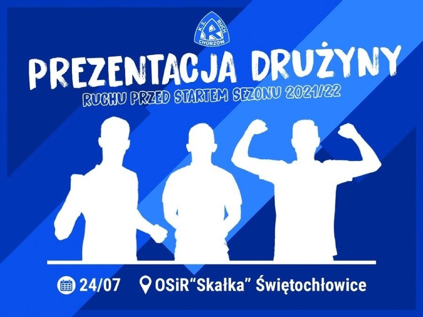 Prezentacja Ruchu poza Chorzowem. Niebiescy pokażą się w Świętochłowicach na „Skałce”