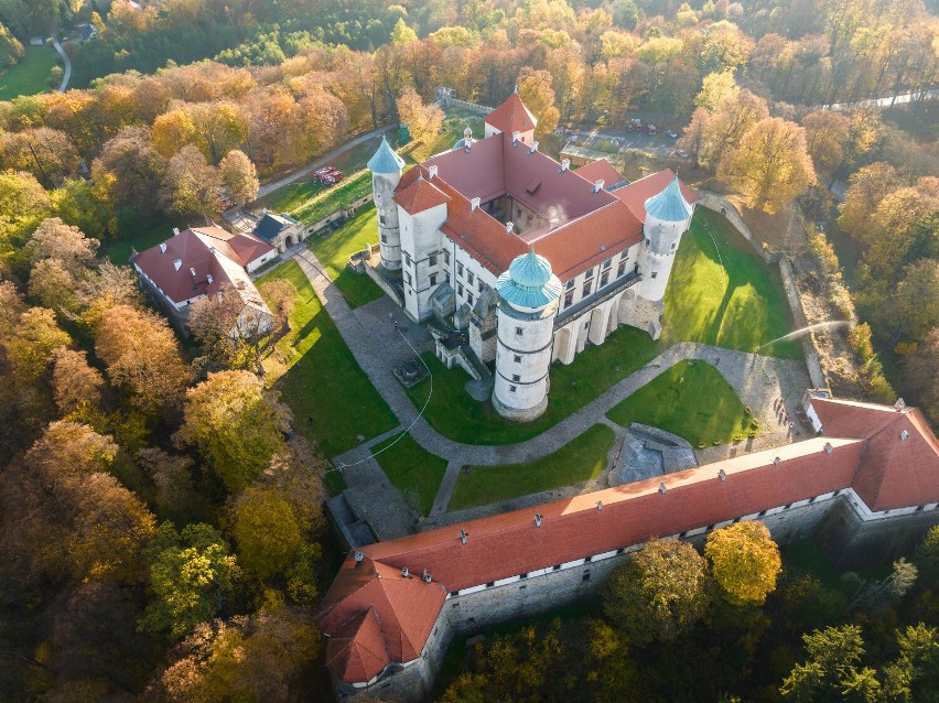 Ćwiczenia strażackie na Zamku Kmitów i Lubomirskich w Starym...