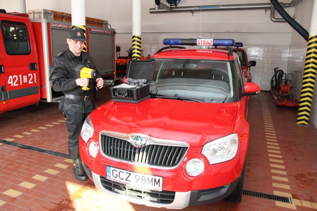 Strażacy otrzymali m.in. skodę yeti i kamerę termowizyjną