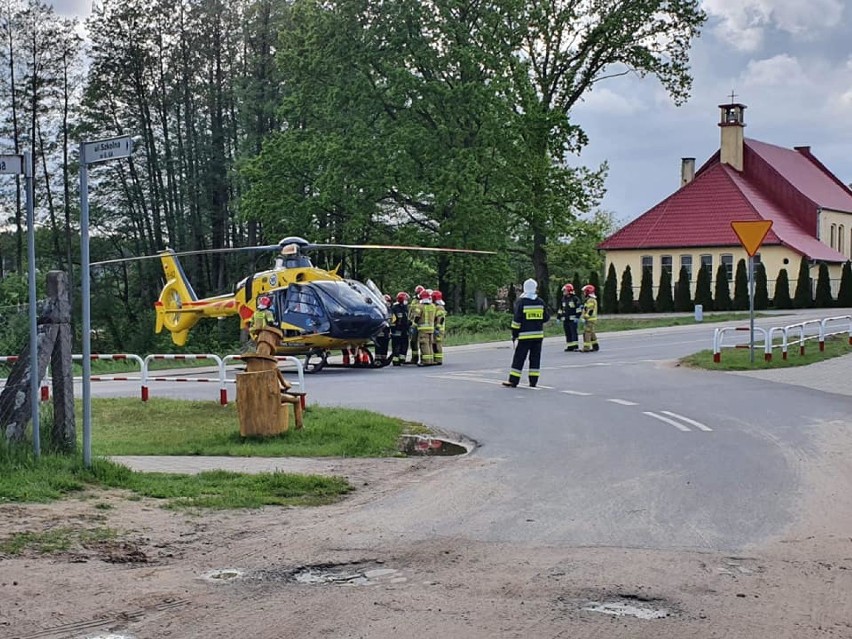 Czołowe zderzenie mazdy z TIR-em na drodze wojewódzkiej nr...