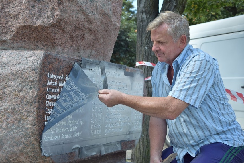 Pomnik Żołnierzy Wyklętych już stoi w Sieradzu