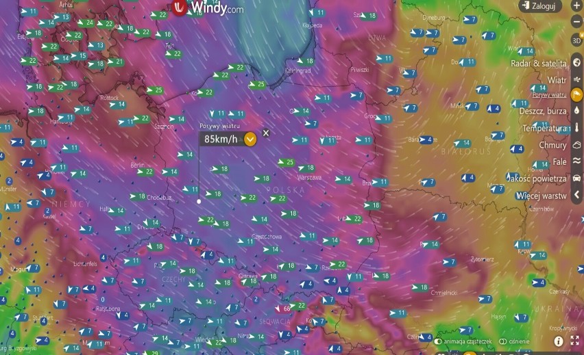  Nad Polskę nadciąga potężna wichura! W pogodzie czeka nas niebezpieczny weekend 29-30 stycznia
