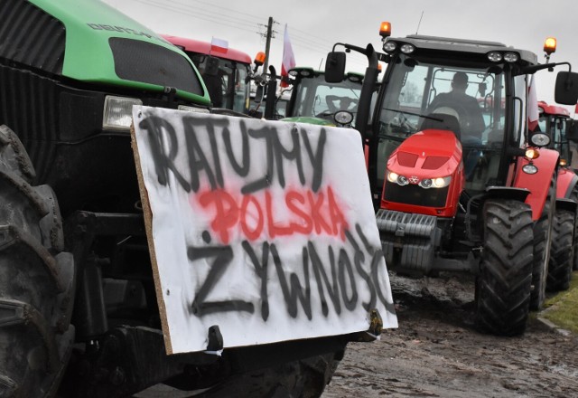 W środę, 6 marca , rozpoczną się kolejne rolnicze akcje protestacyjne. Blokowana będzie DK nr 15 w Suchatówce i rondo u zbiegu dróg krajowych numer 15, 25 i 62 pod Strzelnem