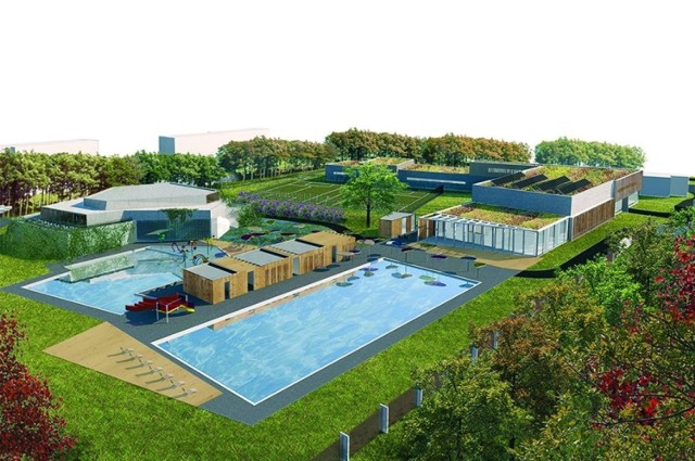 Na terenach Clepardii planowany jest nowoczesny kompleks sportowy z krytym basenem oraz zewnętrznym kąpieliskiem, halą skatepark, a także boisko piłkarskie z nową trybuną i tereny zielone.