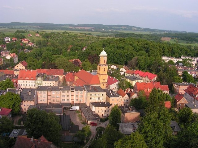 Bolków - widok z zamku