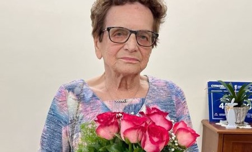 Pani Stefania z Damasławka obchodziła 90. urodziny. Życzenia złożył jej wójt