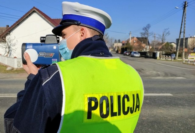 Akcja "prędkość" na drogach powiatu opolskiego.