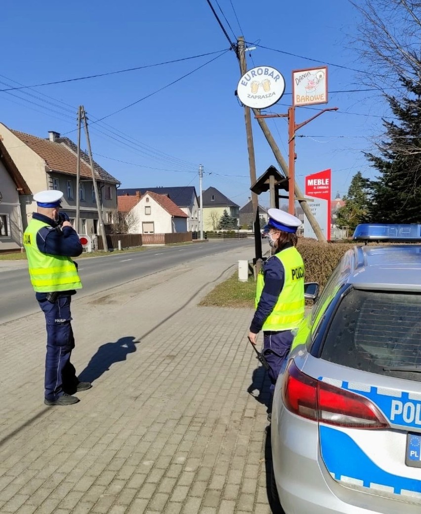Akcja "prędkość" na drogach powiatu opolskiego.