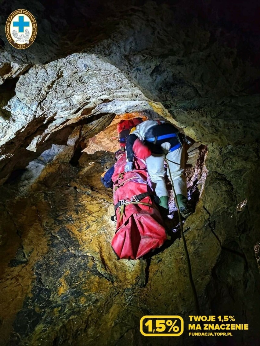 Ćwiczenia jaskiniowe TOPR