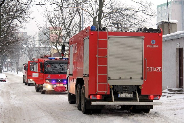 W poniedziałek doszło do pożaru w farbiarni na Sierakowskiego w Łodzi