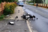 Pijany kierowca potrącił motorowerzystkę i uciekł