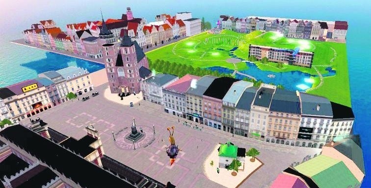 Na razie w Second Life swoje wyspy mają trzy polskie miasta,...