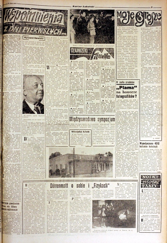 Z archiwum Kuriera: Kurier Lubelski z 8-9 grudnia 1963