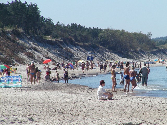 Ośrodek wczasowy w Rowach jest położony blisko plaży
