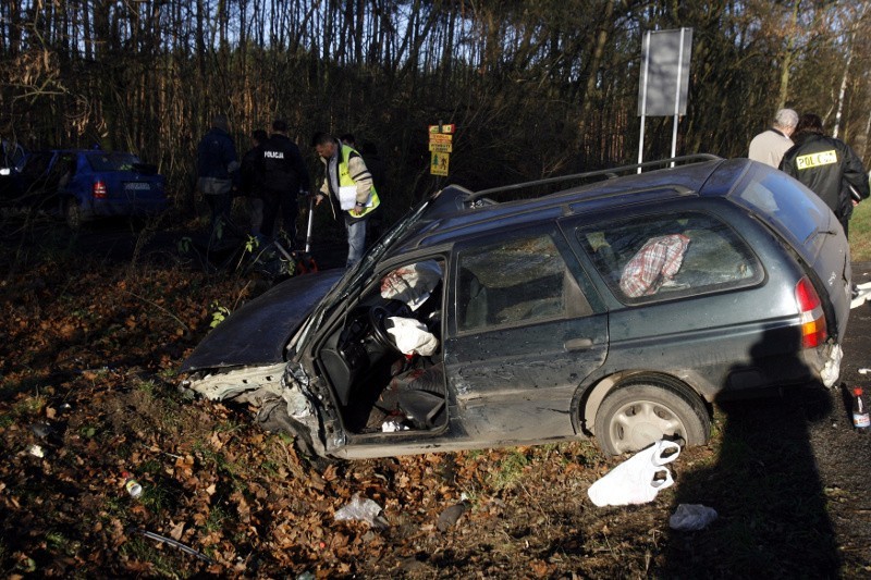 Tragiczny wypadek na trasie Prochowice-Lubin